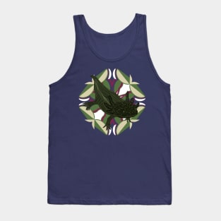 Decorated Cute Axolotl Tank Top